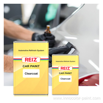 REIZ High Gloss 2K Car Automotive Paint Lacquer Damage Repair Brands Auto Car Paint Clear Coat